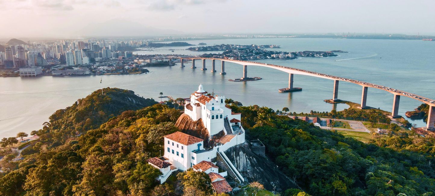 Espírito Santo: Vitória, Vila Velha, Guarapari e Domingos Martins