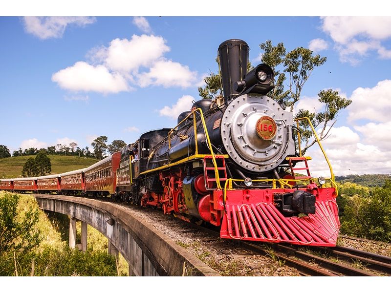 Ferrovia do Vinho - Maria Fumaça de Bento Gonçalves/RS - imagem 6