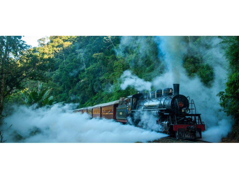 Festa das Flores de Joinville, Barco Príncipe e Trem Serra do Mar Catarinense - imagem 3