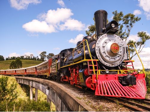 Ferrovia do Vinho: Maria Fumaça de Bento Gonçalves